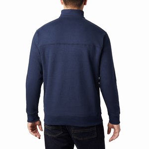 Columbia Hart Mountain™ II Half Zip Herr Marinblå (WBGXZ9850)